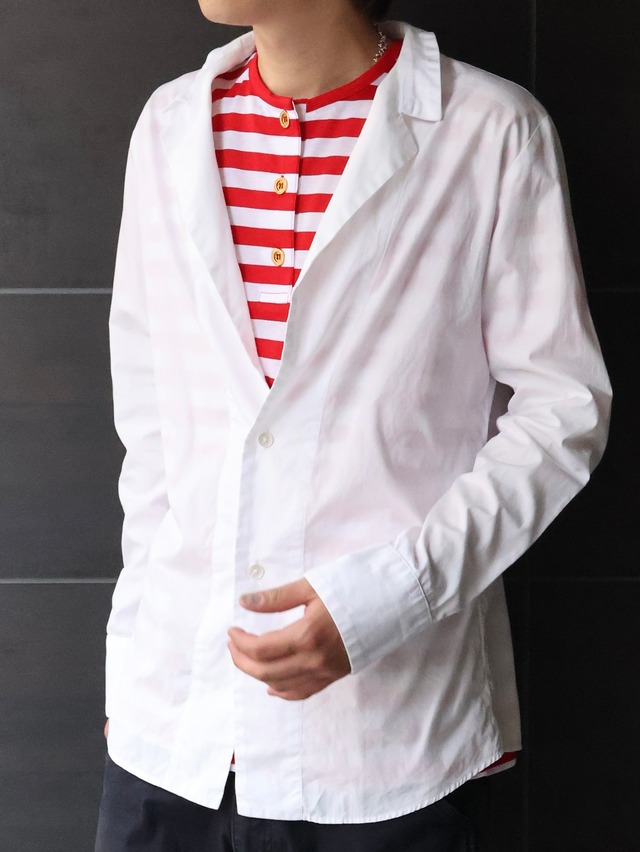 【Yohji Yamamoto】tailored collar shirt