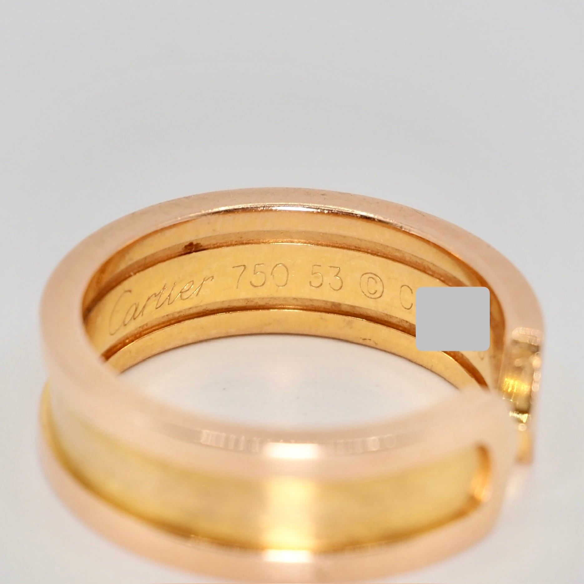 Cartier 約13号 C2リング K18 ピンクゴールドカルティエ 付属品付き