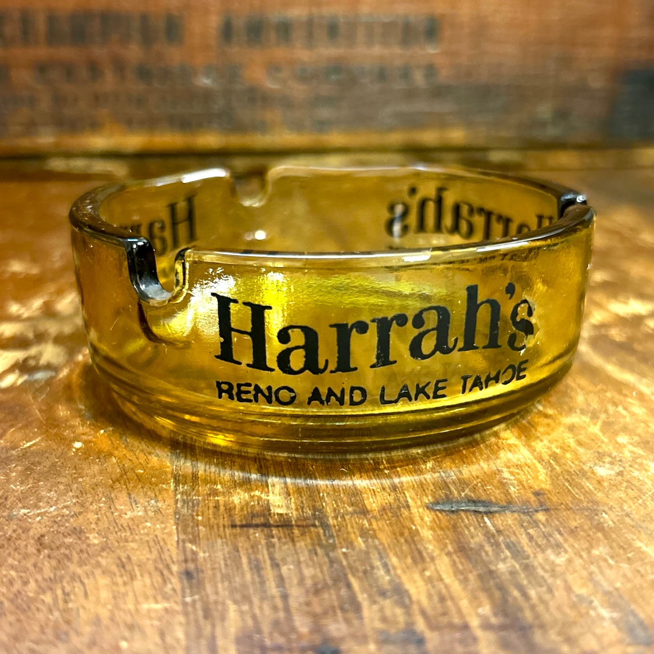 1960s HARRAH’S RENO & LAKE TAHOE ヴィンテージ カジノ アッシュトレイ 灰皿 USA