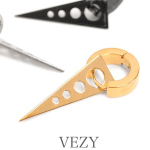 316L earrings triangle item no.PS135 PG136 PB137