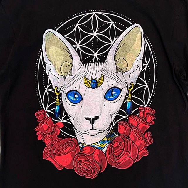 【USA古着】SPHYNX CAT TEE (size M)