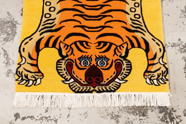 Tibetan Tiger Rug 《Sサイズ•ウール438》チベタンタイガーラグ