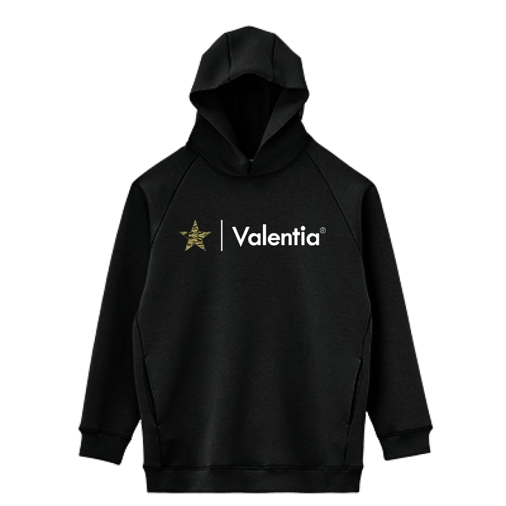 LIFEMAX 10oz ドライストレッチプルオーバーパーカー（両面印刷）