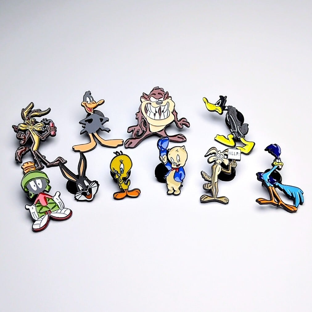 送料無料！ ★ピンズ PINS★ピンバッジ 【 Looney Tunes（ ルーニーテューンズ ）】【B】 10P SET / ピンズセット 〚アメリカン雑貨 アメトイ〛