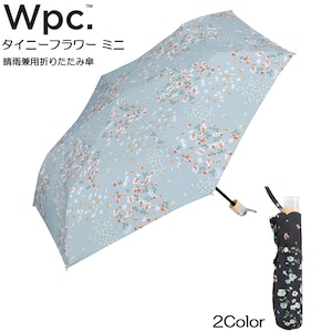 Wpc. 雨傘 折りたたみ傘 タイニーフラワーミニ