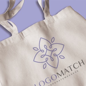 優しさと品位の花のロゴ