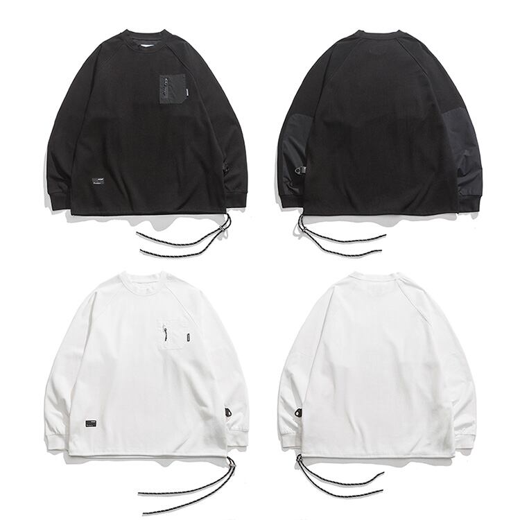 ★ROUND NECK LONG SLEEVE TOP　　　A0452