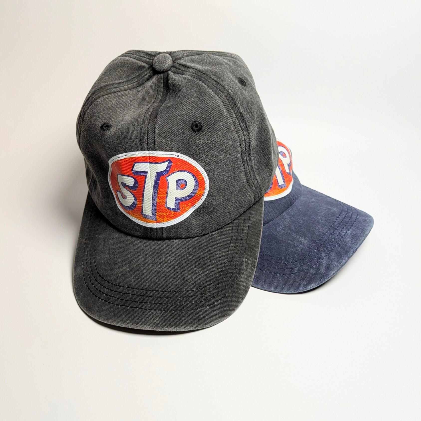 ♧【 STP(エスティーピー) 】 6パネルCAP / ベースボールキャップ / ウォッシュ加工 / ピグメント加工 〚アメリカン雑貨 アメトイ〛