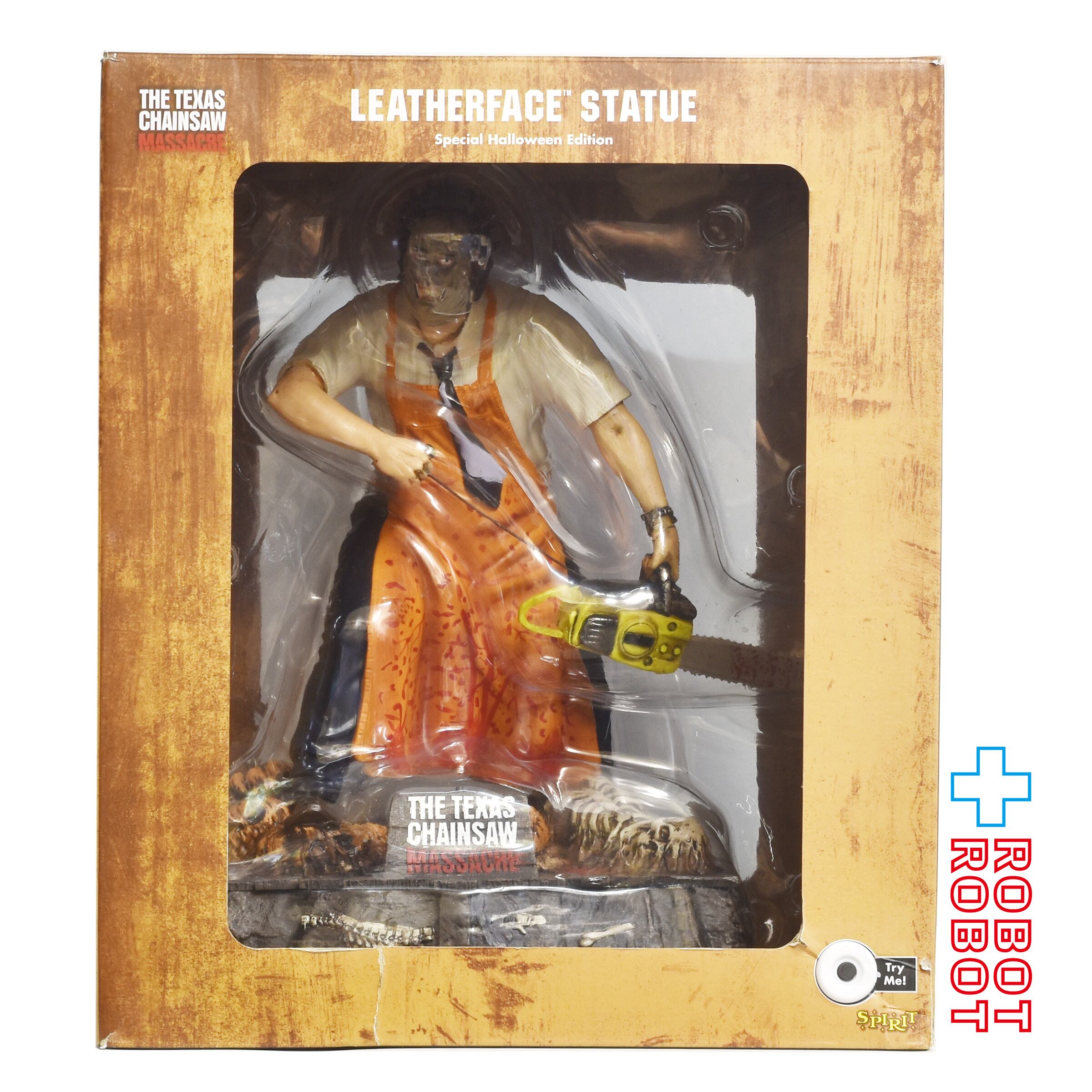スピリットハロウィン社 悪魔のいけにえ レザーフェイス スタチュー