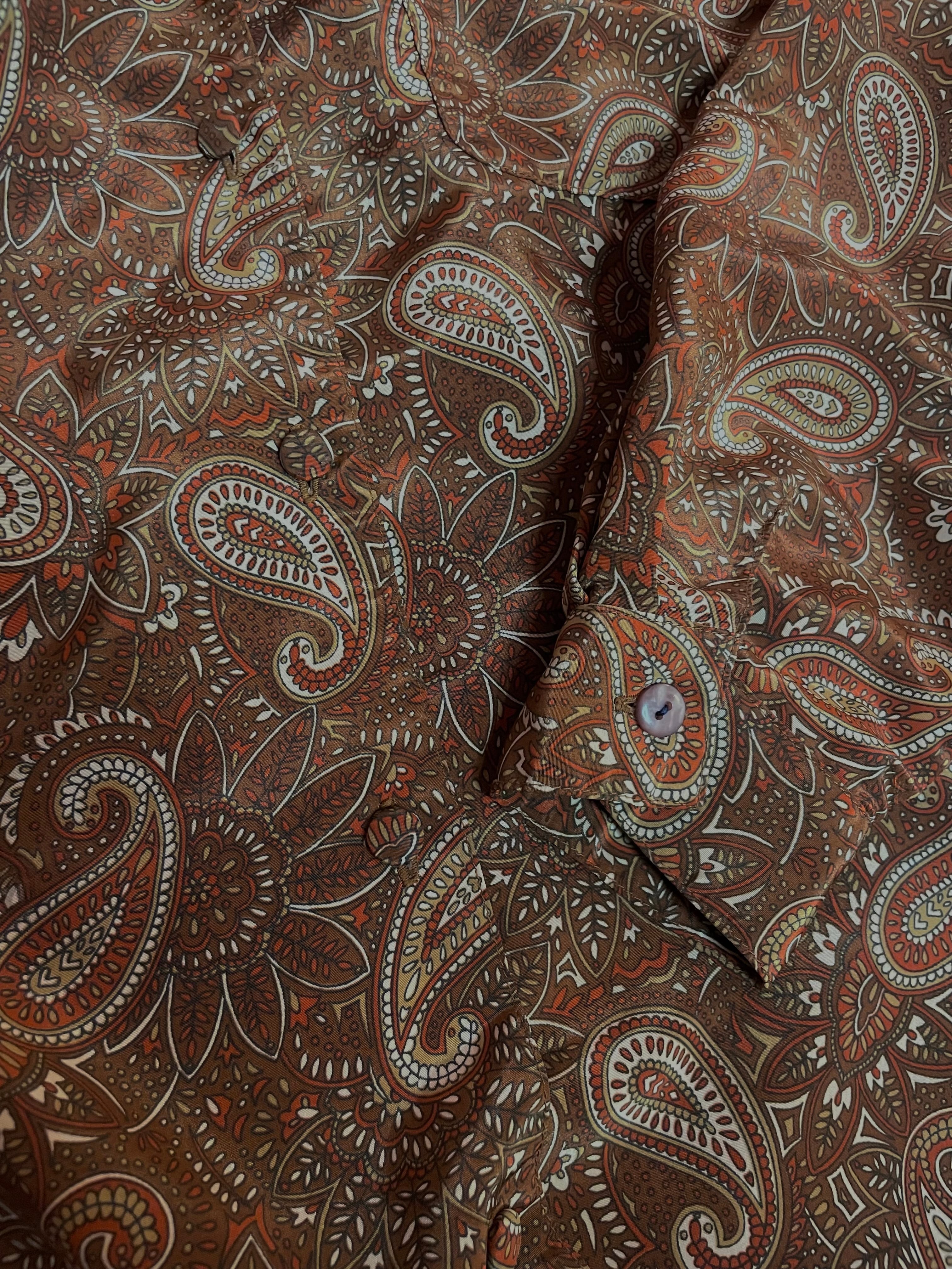 used paisley shirt