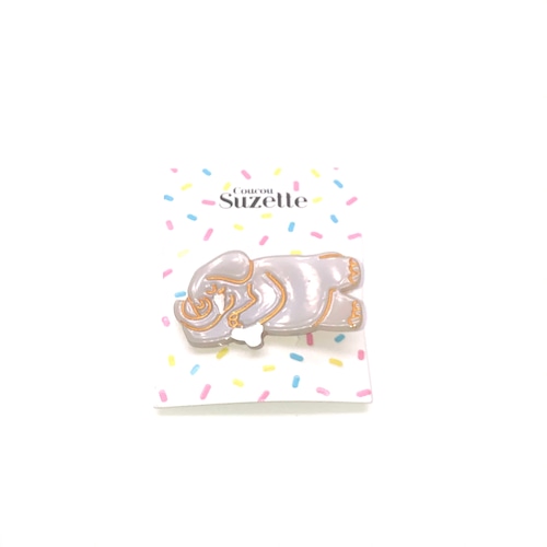 Coucou Suzette Hair Clip【ゾウ】