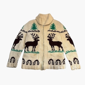 《60’s VINTAGE》” Cowichan sweater”