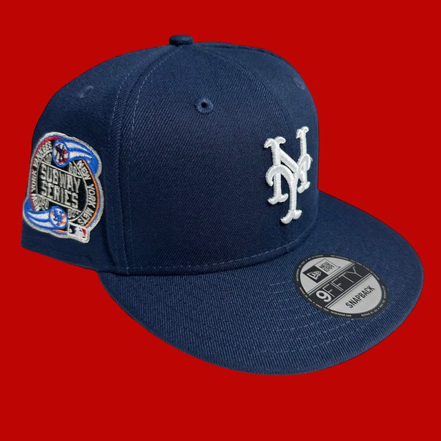 New York Mets 2000 Subway Series New Era Snapback / Light Navy (Gray Brim)