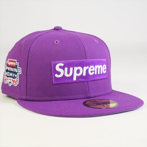 Supreme No Comp Box Logo New Era Navy 紫