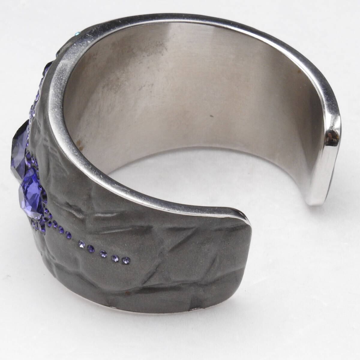 Swarovski Pony バングル ターコイズブルー×パープルカラー 正規品】スワロフスキー Swarovski Pony バングル ターコイズブルー