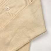 90s Christian Dior SPORTS クリスチャンディオール ウール ニット カーディガン M/アイボリー レディース ビンテージ