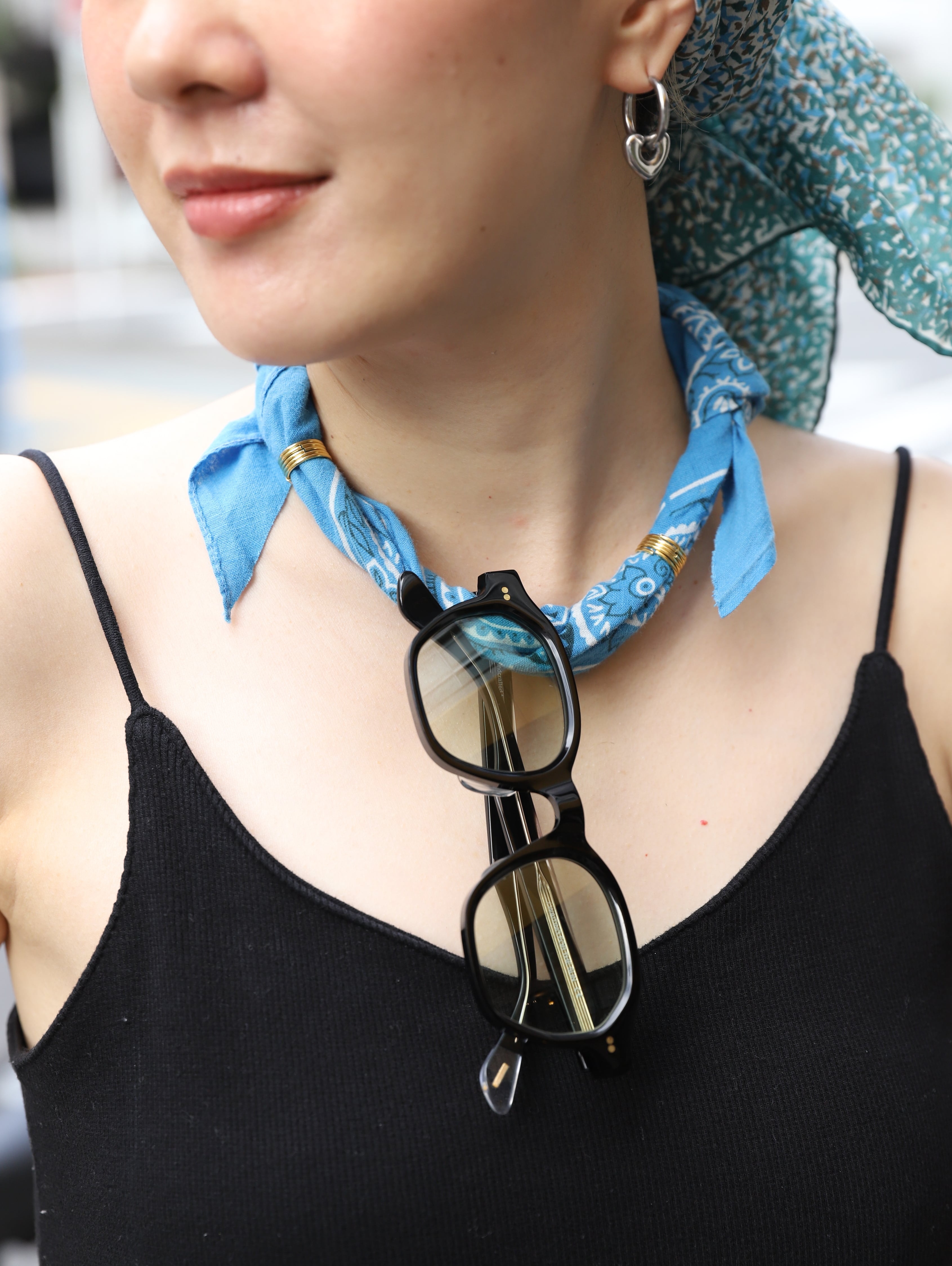 Vintage bandana necklace ”Clematis” | cherish eye jewelry