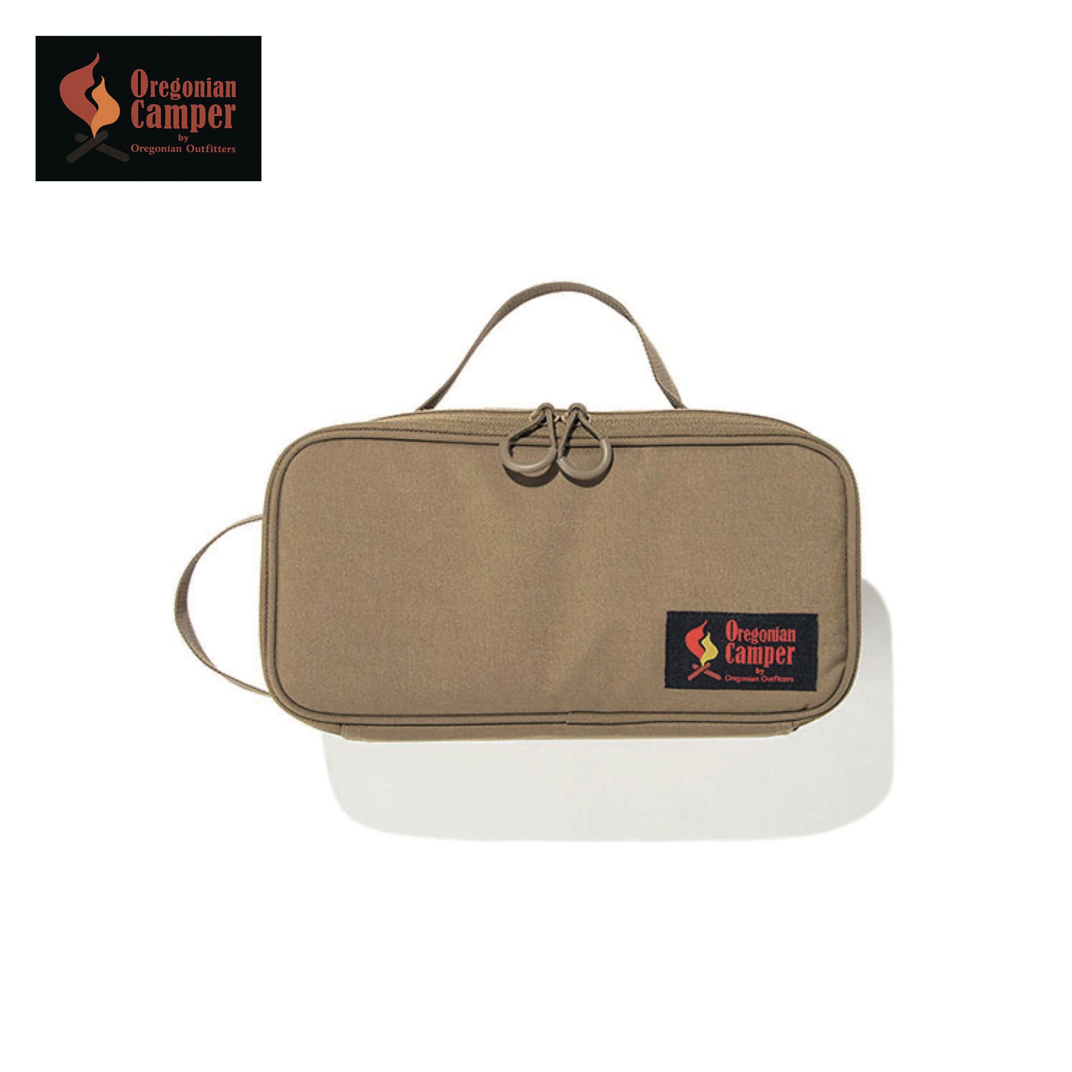 セミハードギアバッグ Mサイズ (ウルフブラウン)