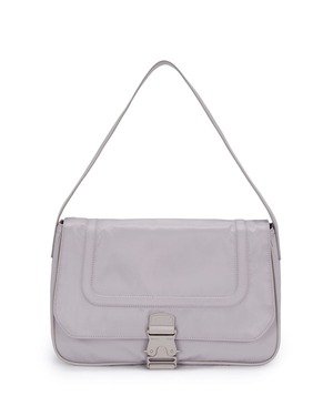 [Matin Kim] BUCKLE BAG IN LIGHT GREY 正規品 韓国ブランド 韓国ファッション 韓国代行