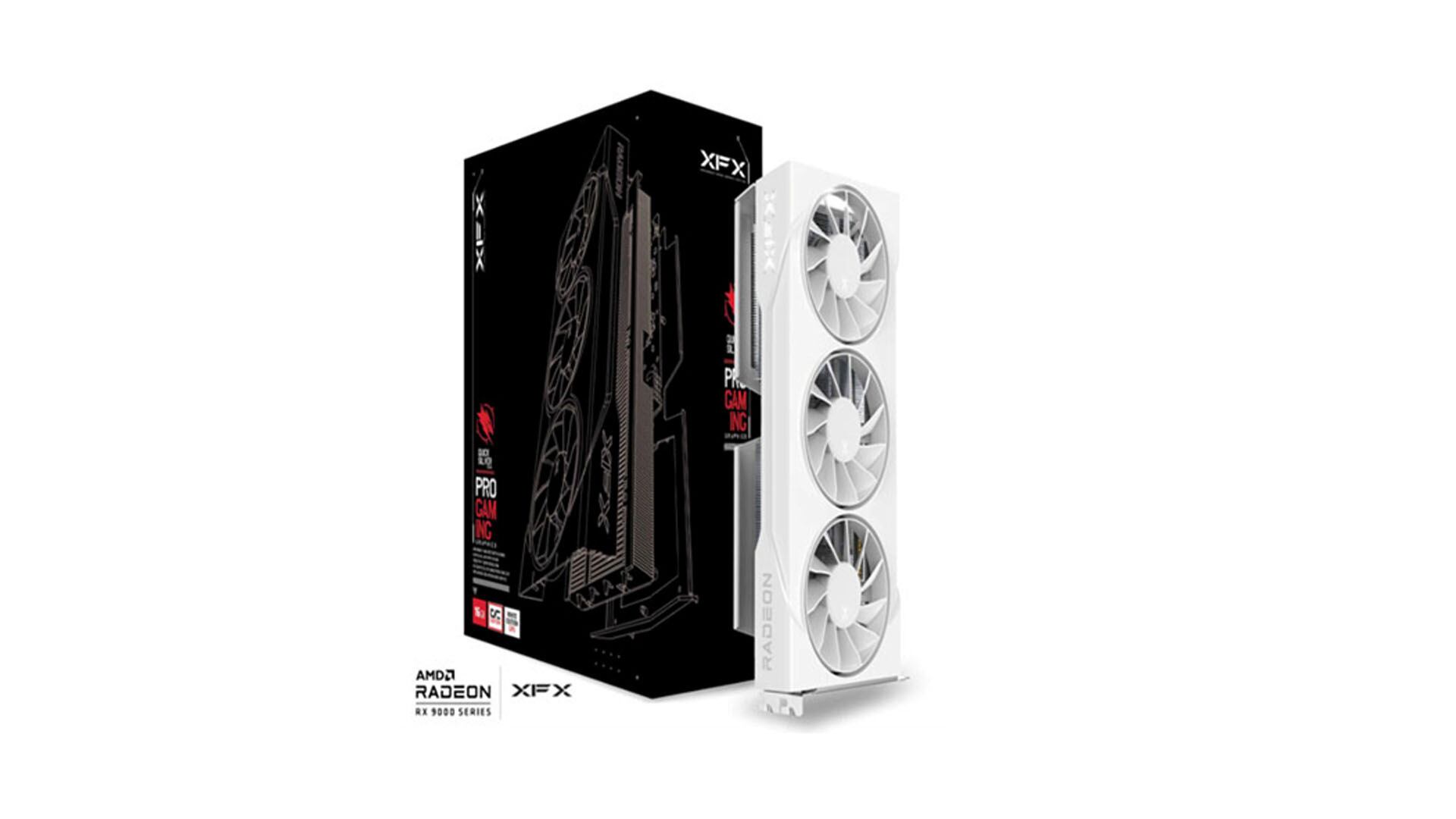 XFX Swift AMD Radeon™ RX 9060 XT OC Triple Fan Gaming Edition with