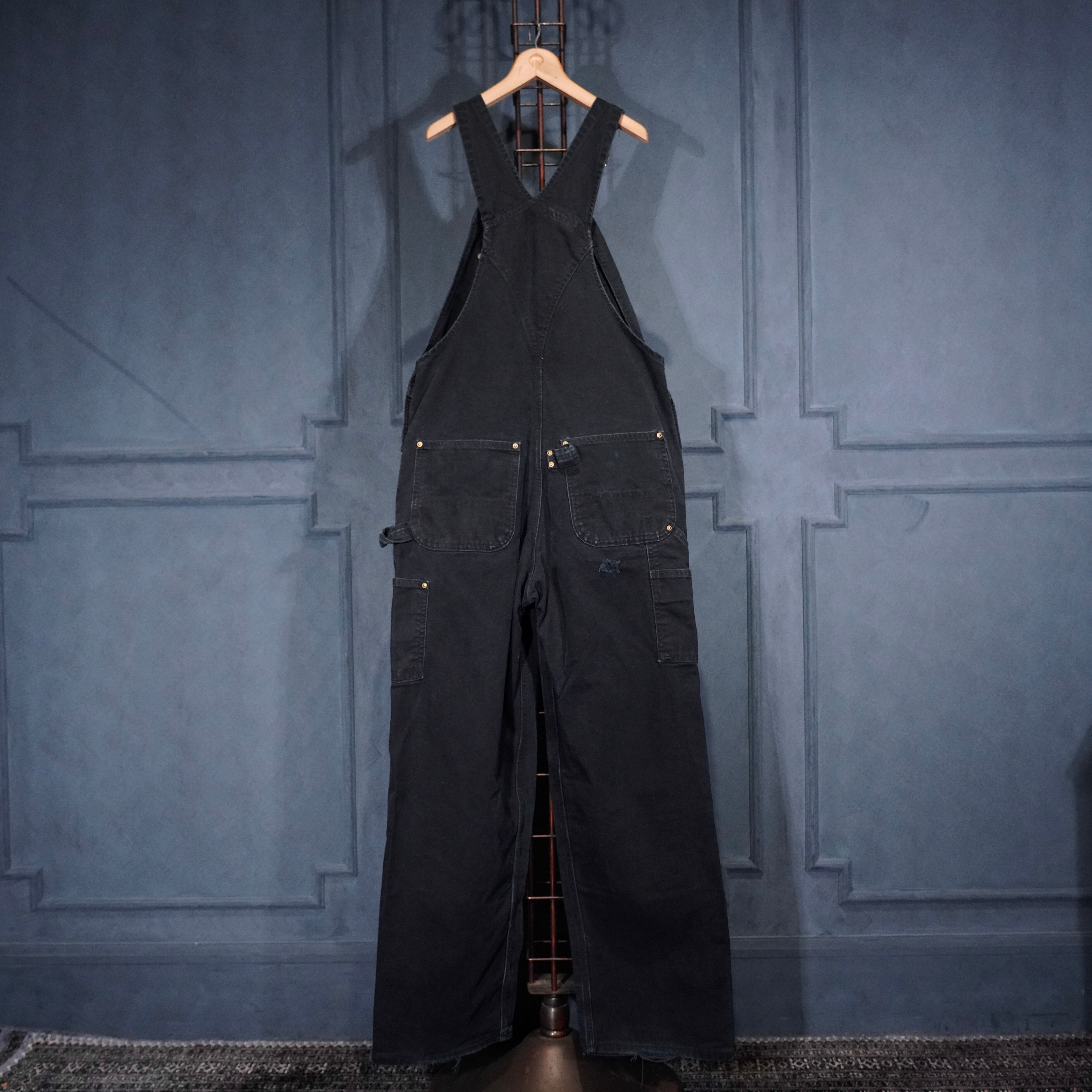 80's USA VINTAGE Carhartt FADED DESIGN DUCK OVERALL/80年代アメリカ