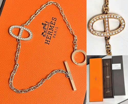 HERMES エルメス　シェーヌダンクル コントゥール ダイヤ ブレスレット　2024年購入　ブレス