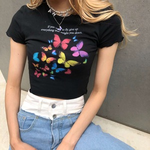 【Day23】butterfly mini Tshirts