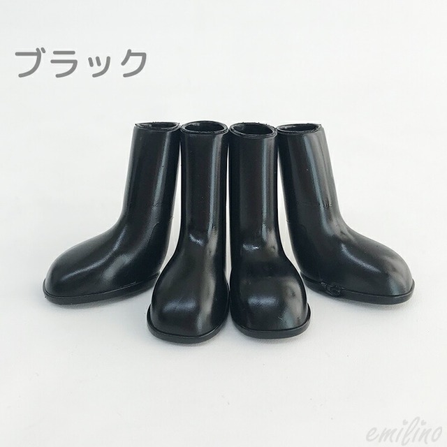 ペット用 シューズ ドッグシューズ レインブーツ ラバーシューズ 4足セット ペット 犬 ネコ お散歩 おでかけ 保護 防水 エミリースタイル Emilystyle Emilystyle エミリースタイル ペットグッズ かわいい雑貨のお店
