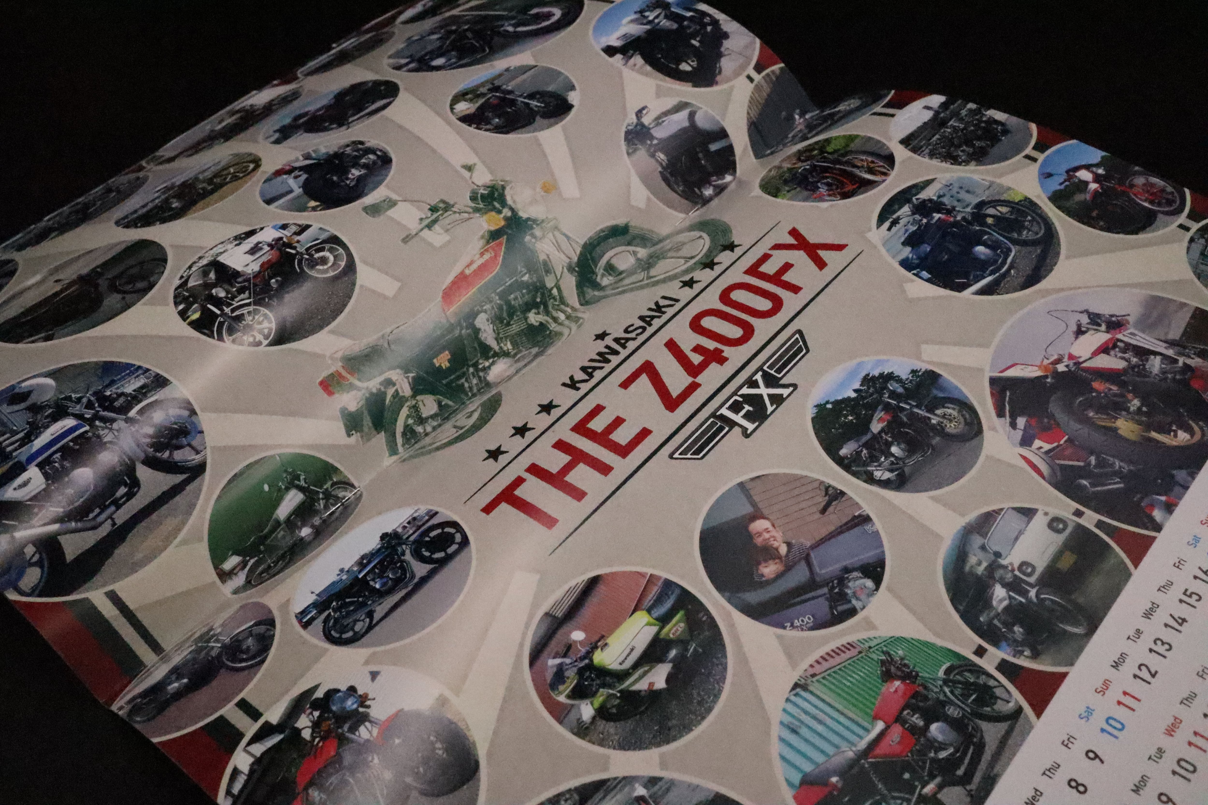 8 THE Z400FX MTG WEBミーティング記念品 2021カレンダー | バイク神社