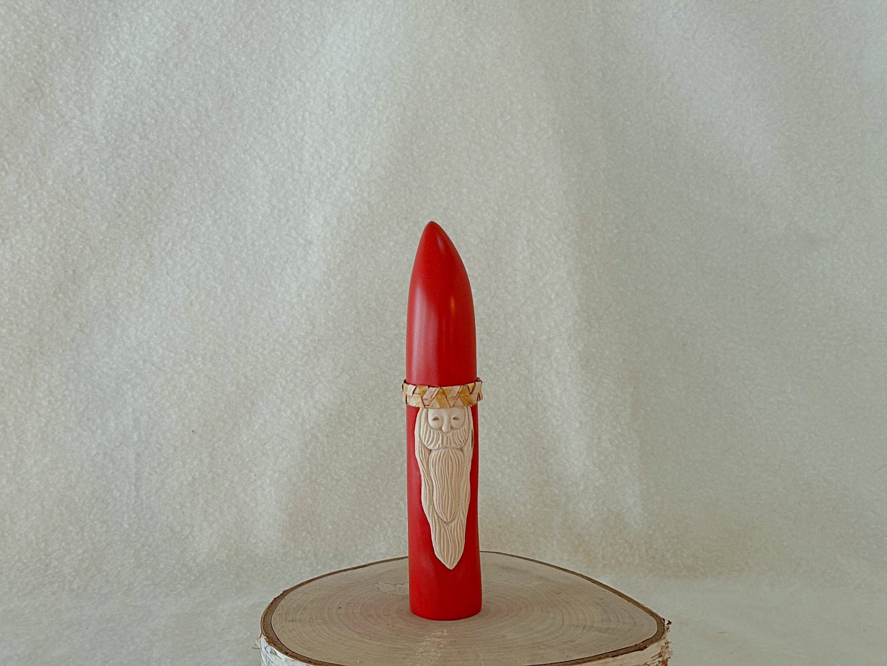 #017 SHIRAKABA SANTA red