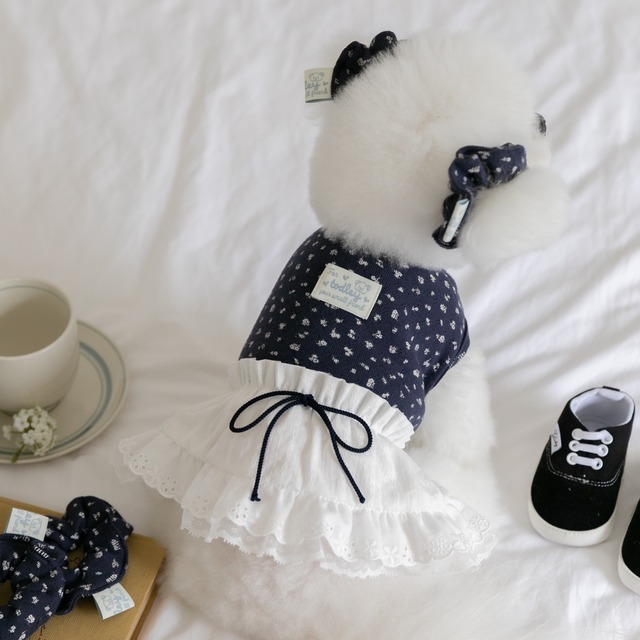【予約】[TODLEY] Emily Dress（navy）