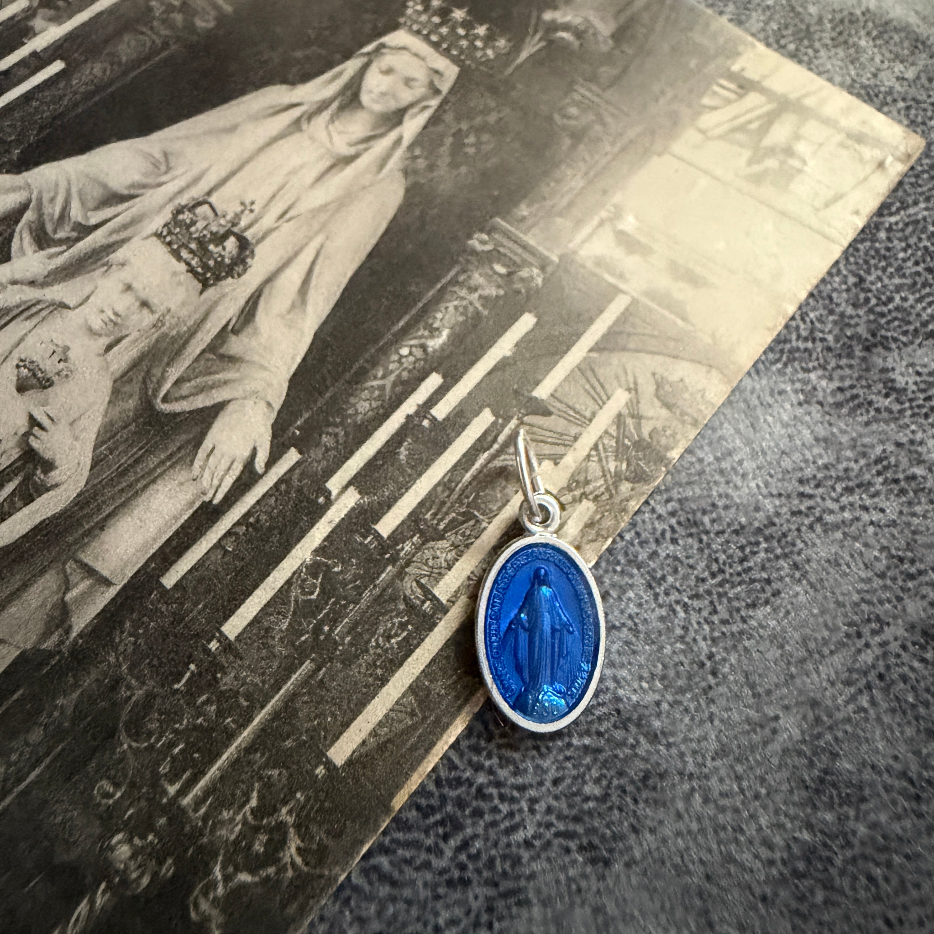 シルバー系 | Antique medaille Mary