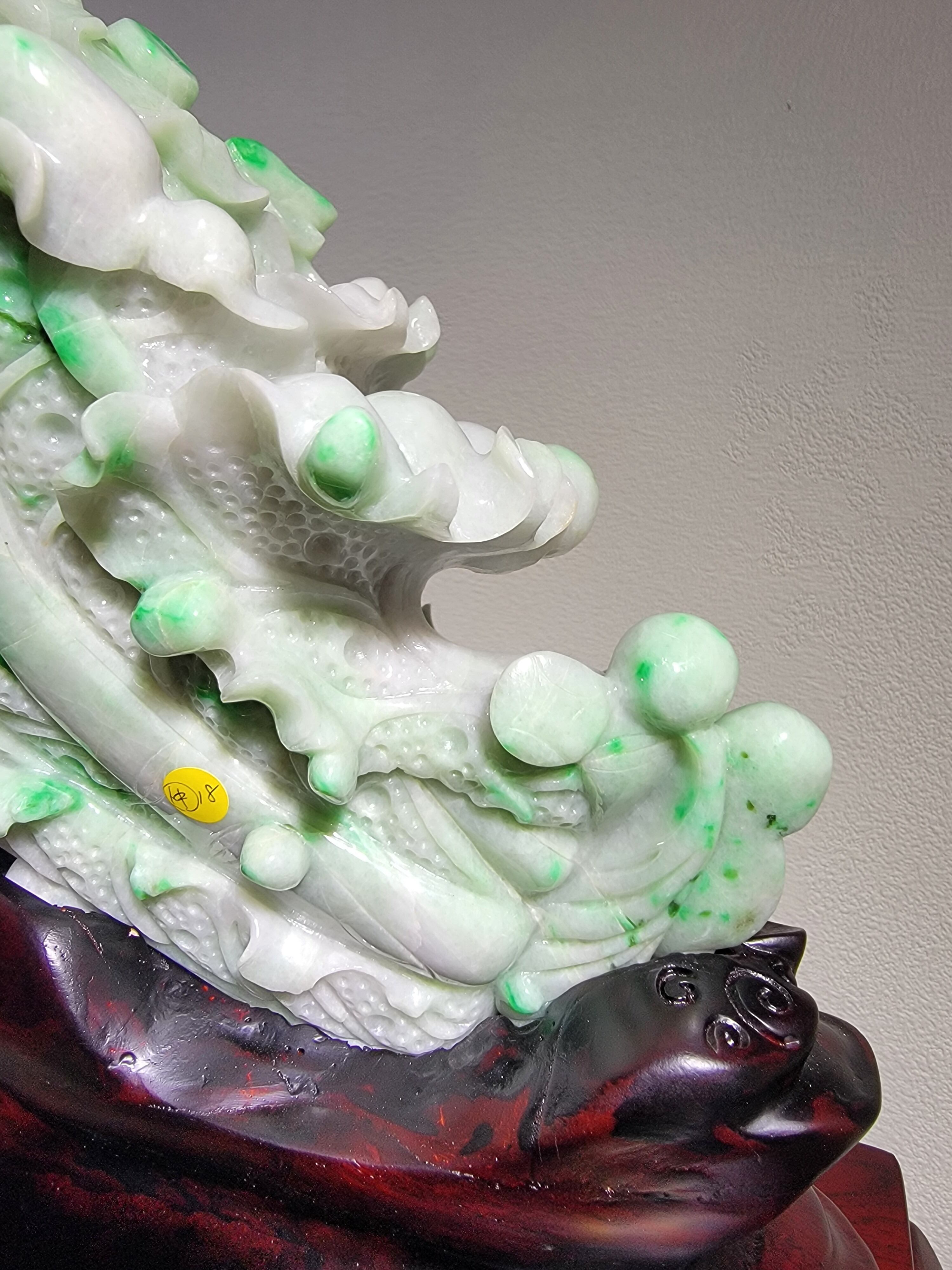 [送料無料][最高級品]ミャンマー産翡翠百財