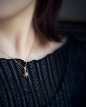 黄金色の雫(シトリン) necklace
