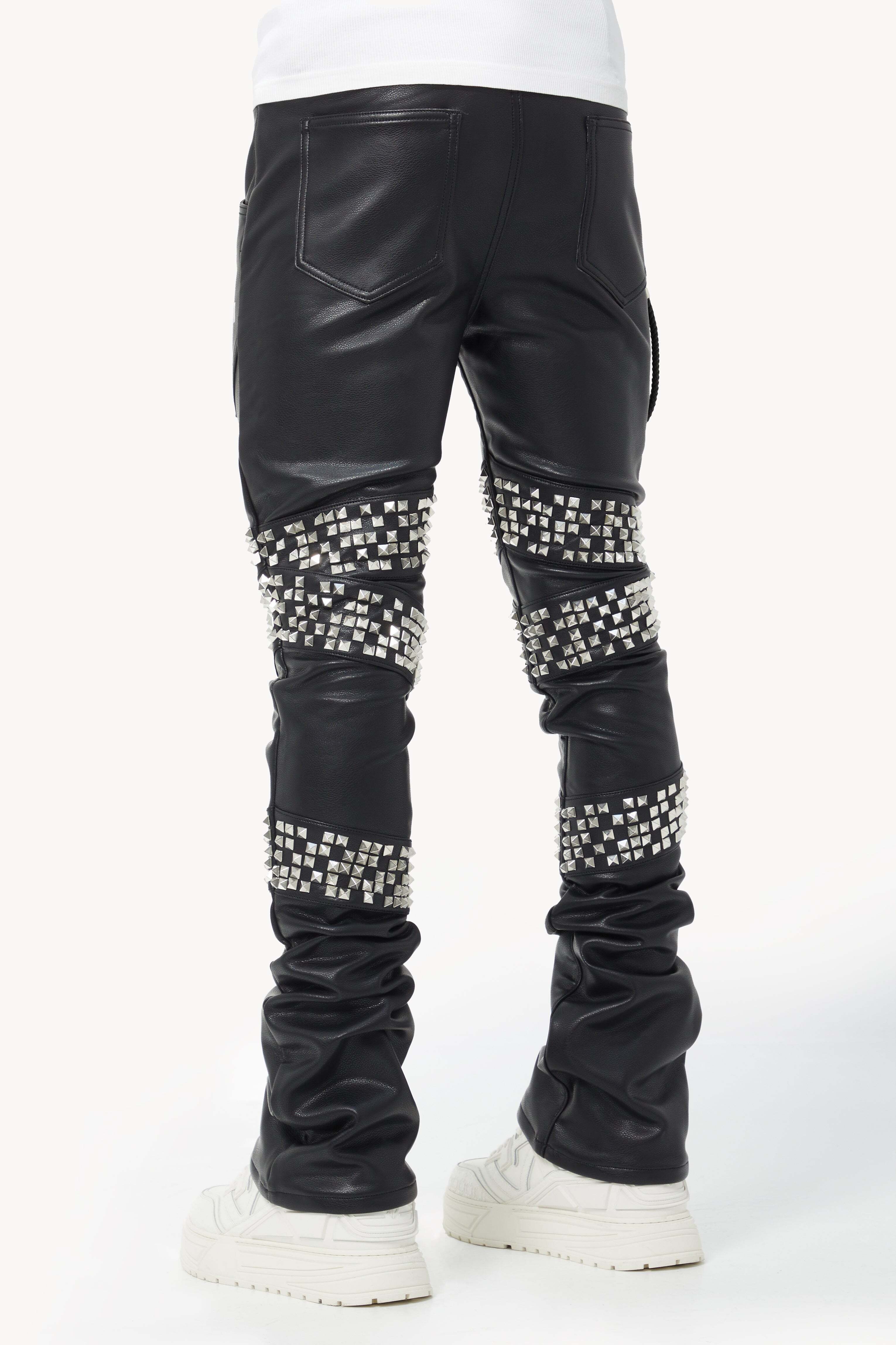 GUAPI -Obsidian Black Warpath Leather Pant- | Highflyer