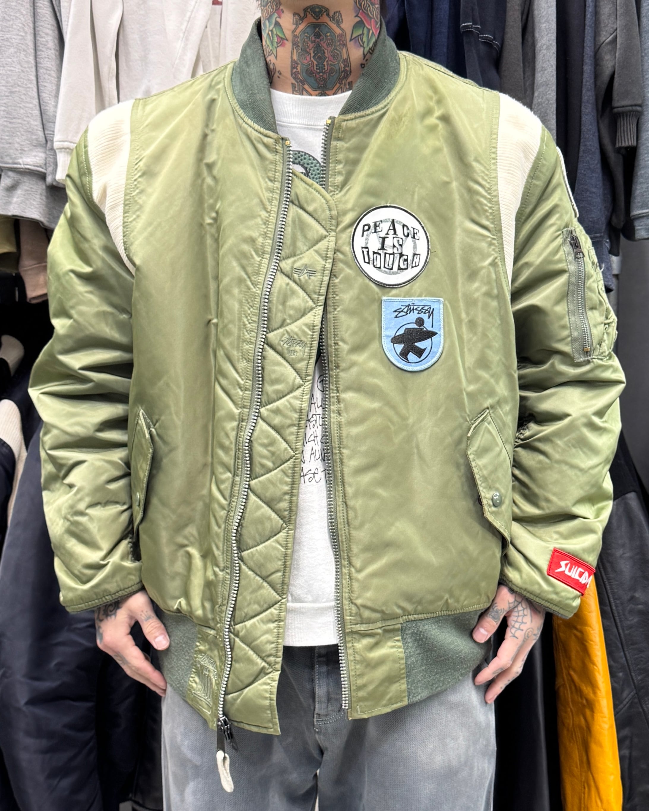 00's old stussy Nylon Down Jacket 【下北沢店】 | curb