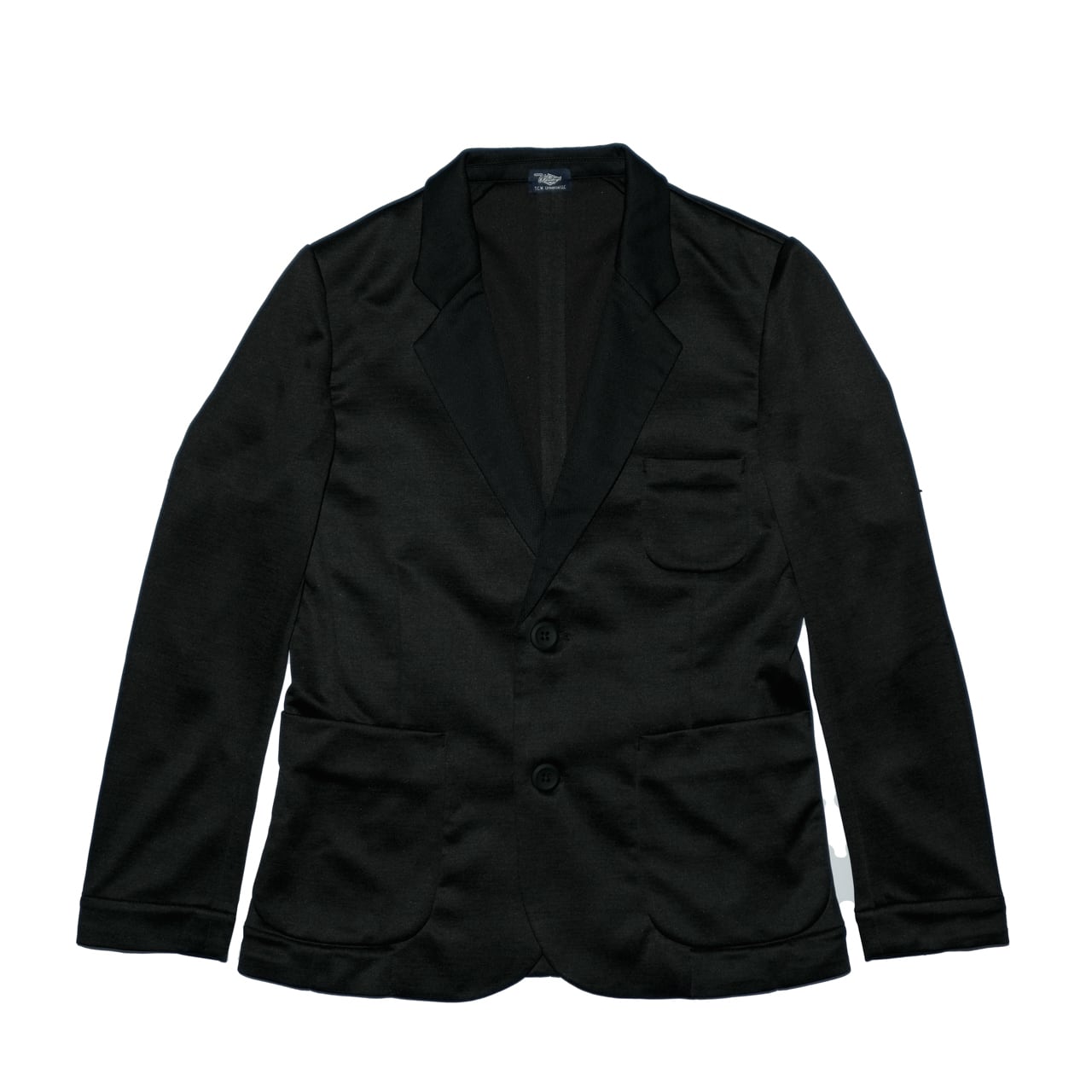 【large size】トラベルストレッチジャケットWTJ-1001S(BLK杢)