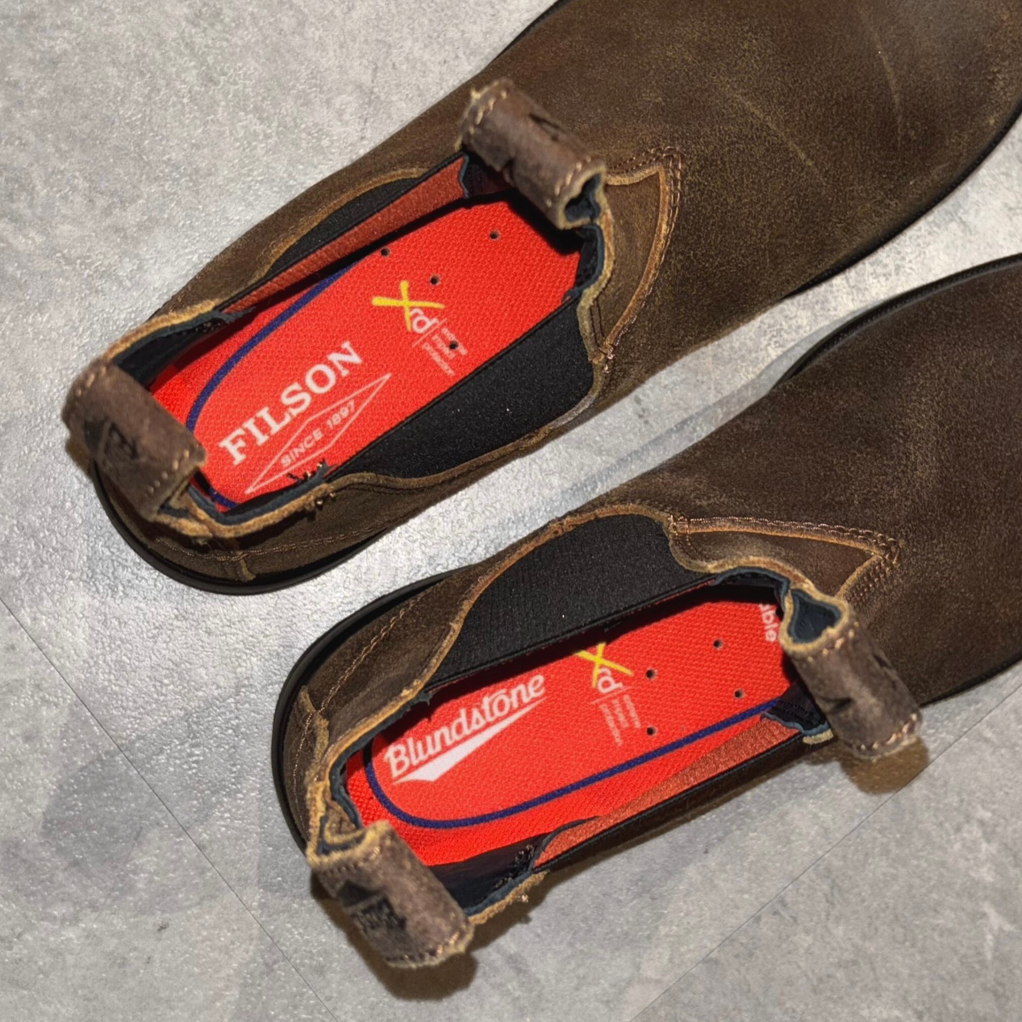 Filson × Blundstone #2535 Terrain Siena / Premium waxed suede