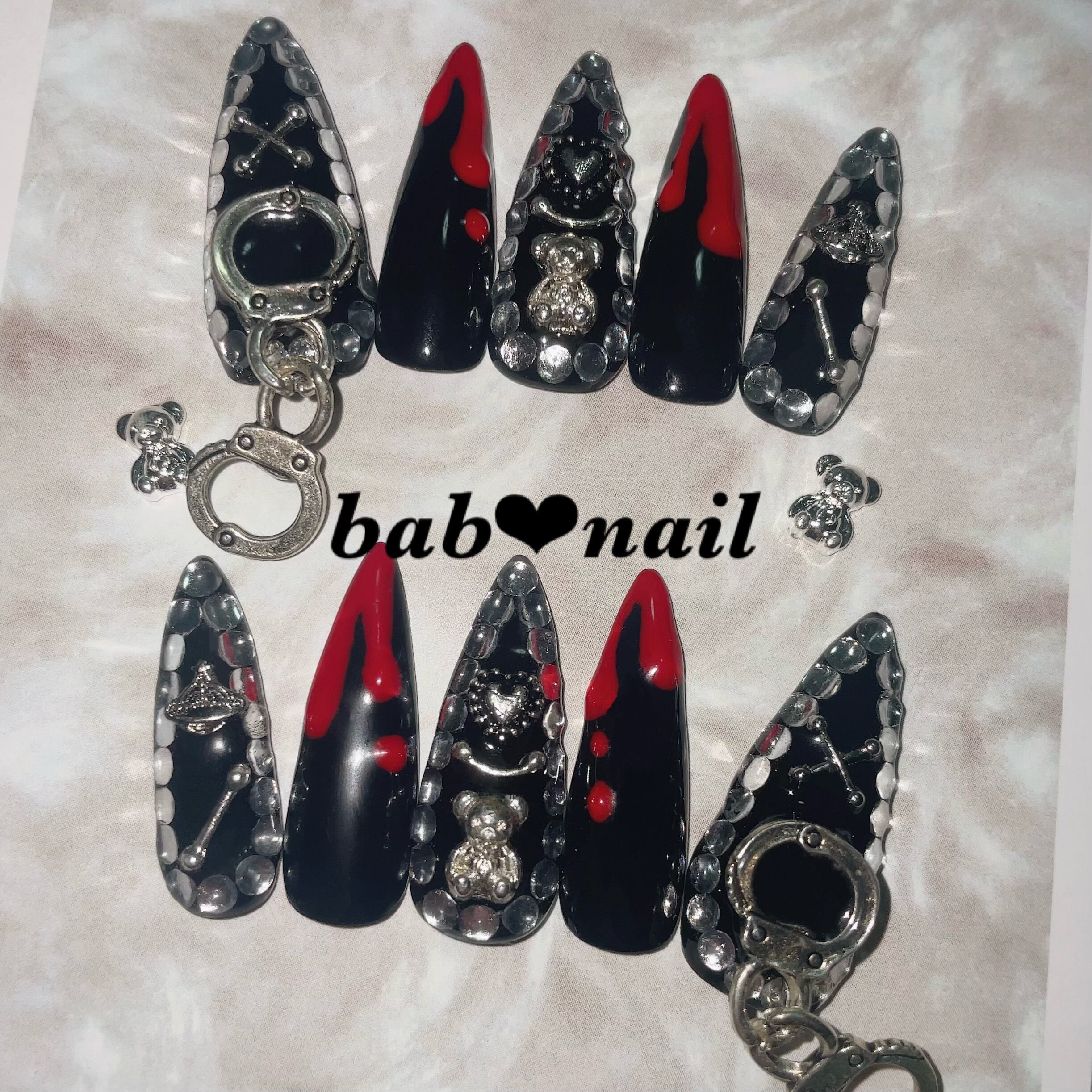 スキニーオーバルサイズ表 | ばぶnail❤︎ネイルチップ