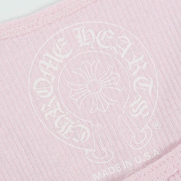 Size【L】 CHROME HEARTS クロム・ハーツ LOVE YOU RIB TANKTOP PINK