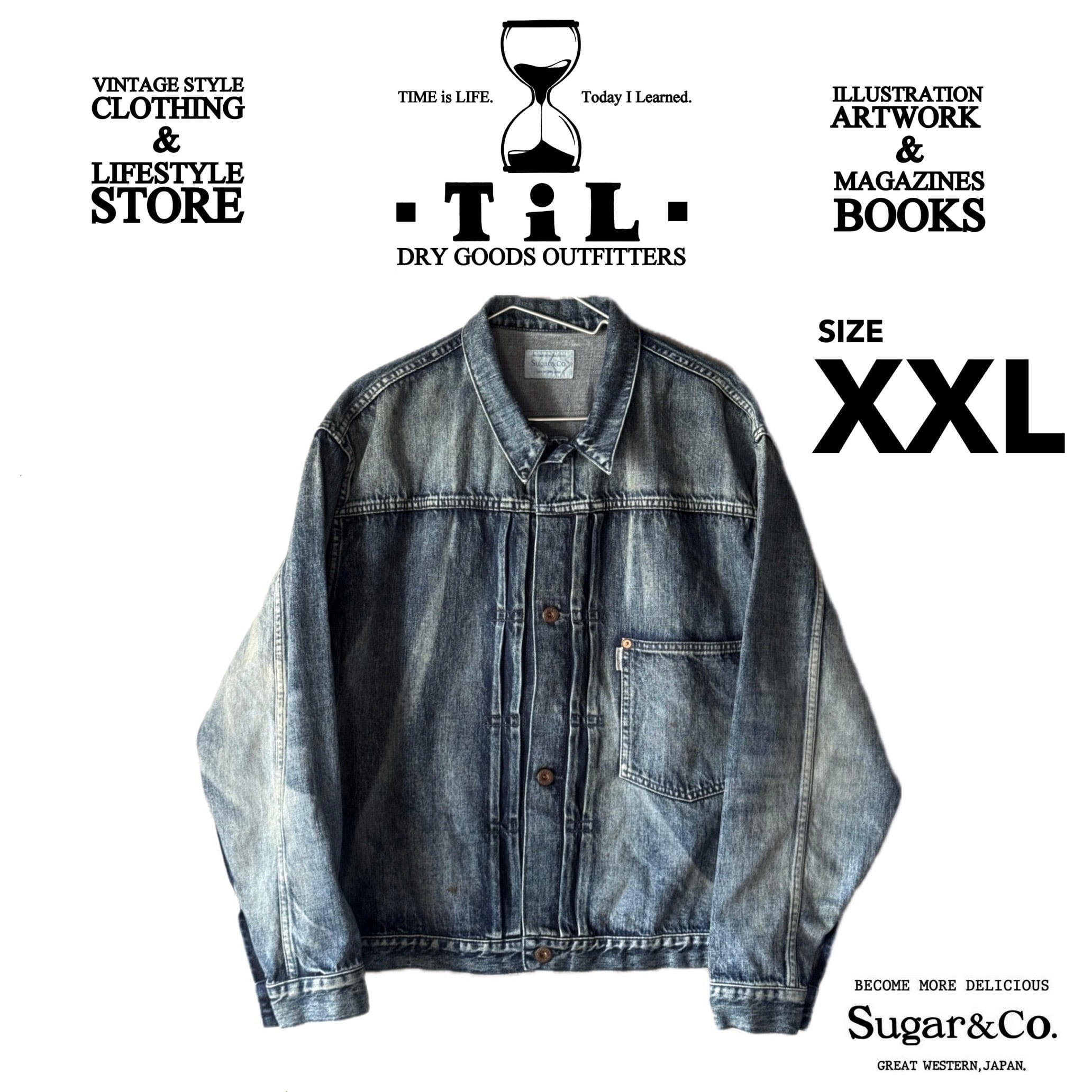 Sugar&Co./シュガーアンドコー Gentle jacket 40's wash SGR-S06V