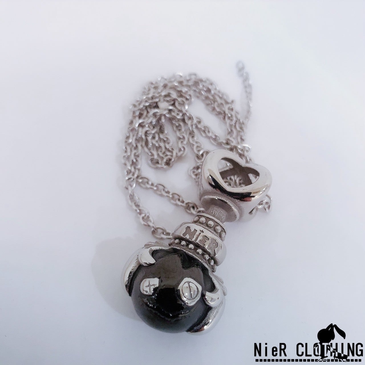 NieR BLACK FACE NECKLACE ブラック フェイス ネックレス