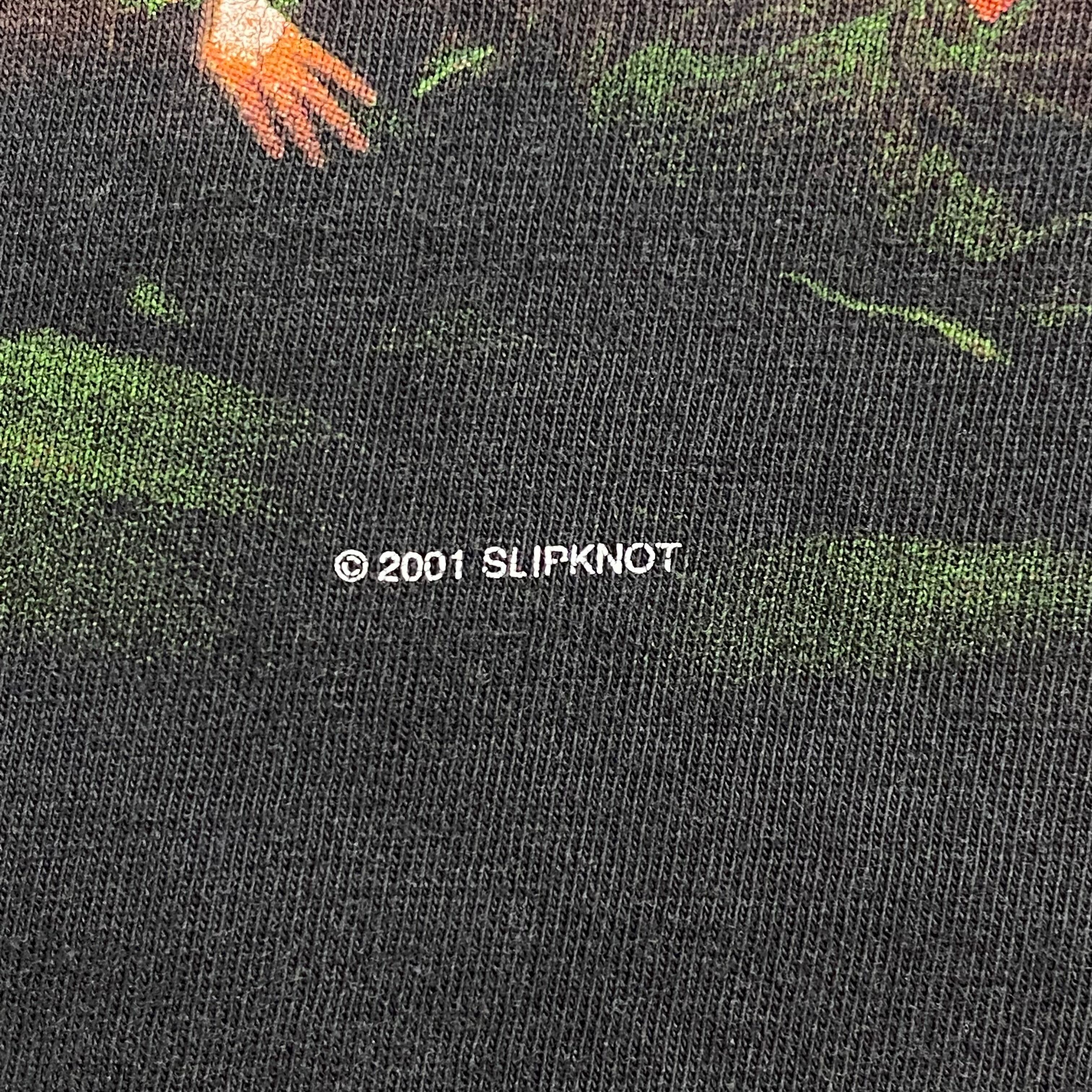 size：L SlipKnot スリップノット バンドTシャツ バンT 両面