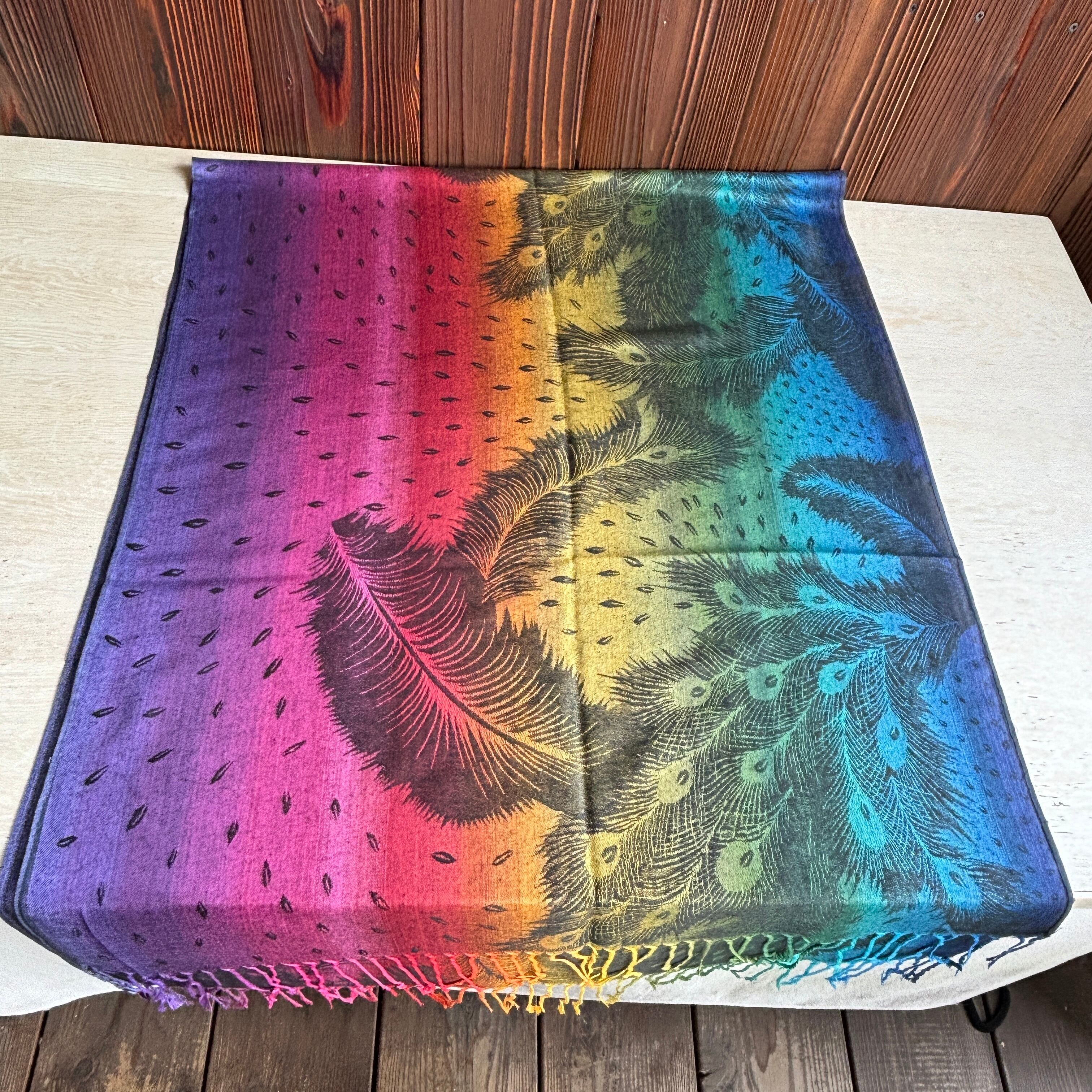 レインボーパシュミナストール | Pay ID