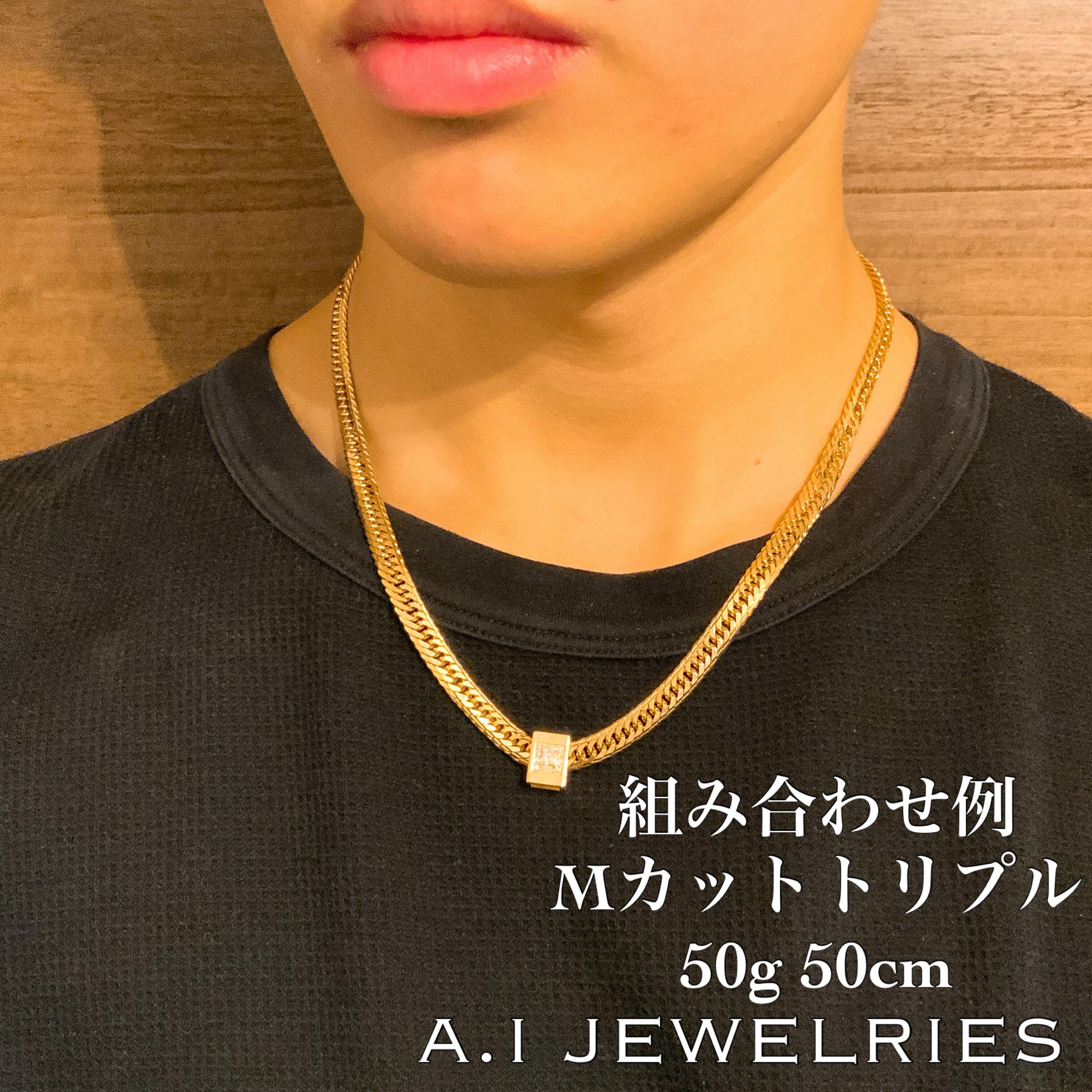 18金 ダイヤモンド ビーズ ペンダント / K18 Diamond beads pendant 