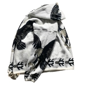 vintage Ecuador knit parka “Eagle & Turtle”