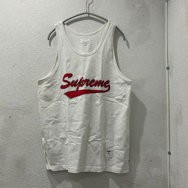 Supreme シュプリーム 16SS タンクトップ ホワイト SIZE M 【表参道t05 