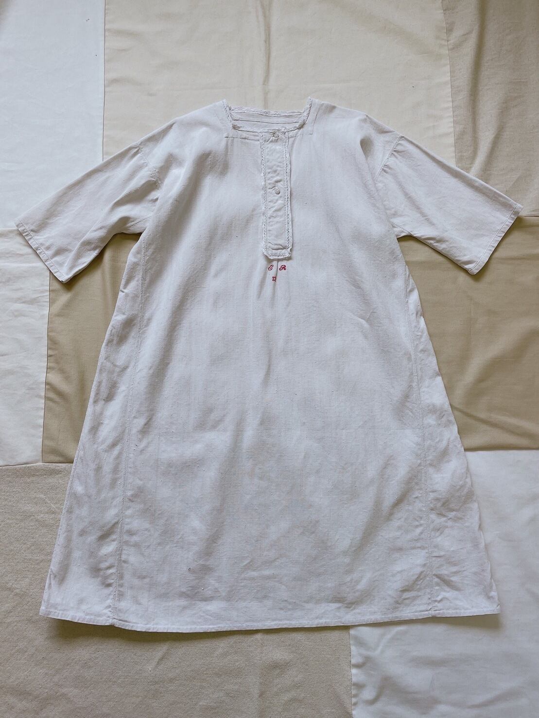 20年代～ EURO アンティークリネンドレス | Used & Vintage Clothing 