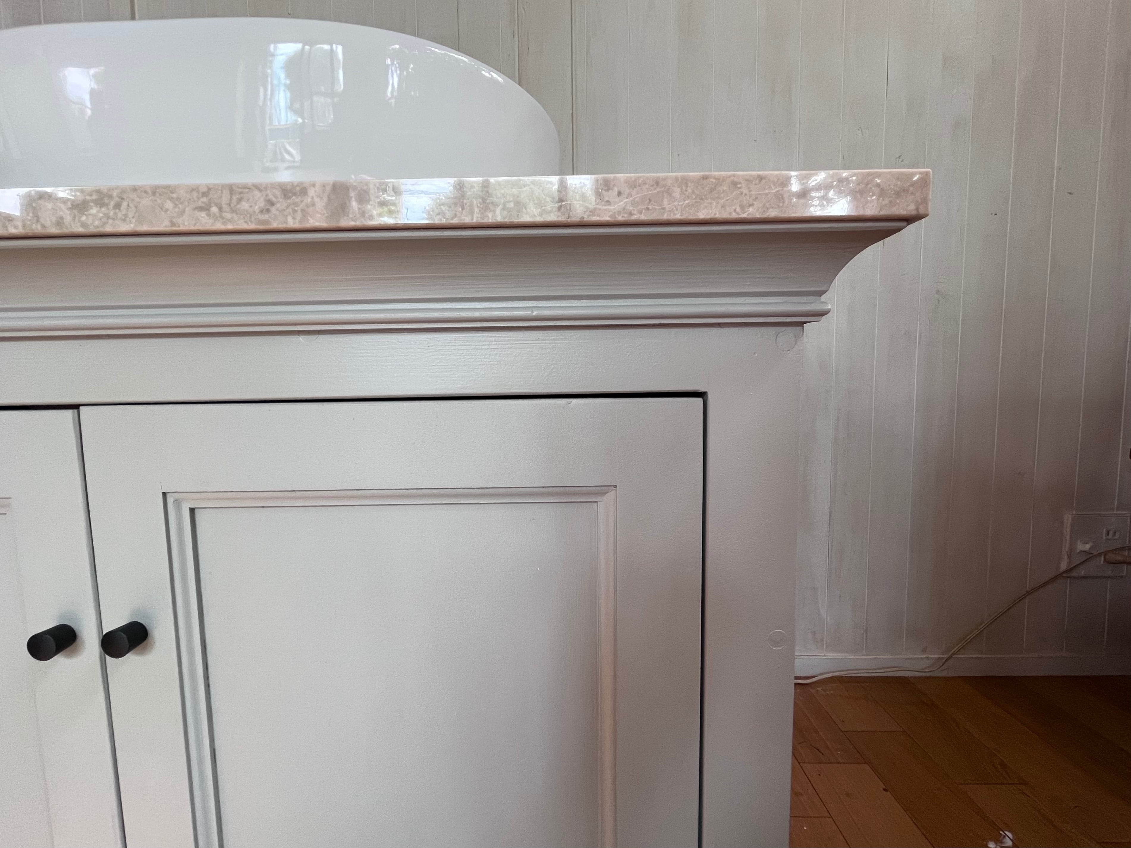 ♪オーダーメイド可 天然石トップフレンチ 洗面台 T | オーダー家具の