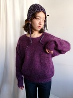 Mohair knit top
